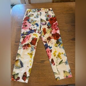 DOLCE & GABANA FLORAL TROUSERS